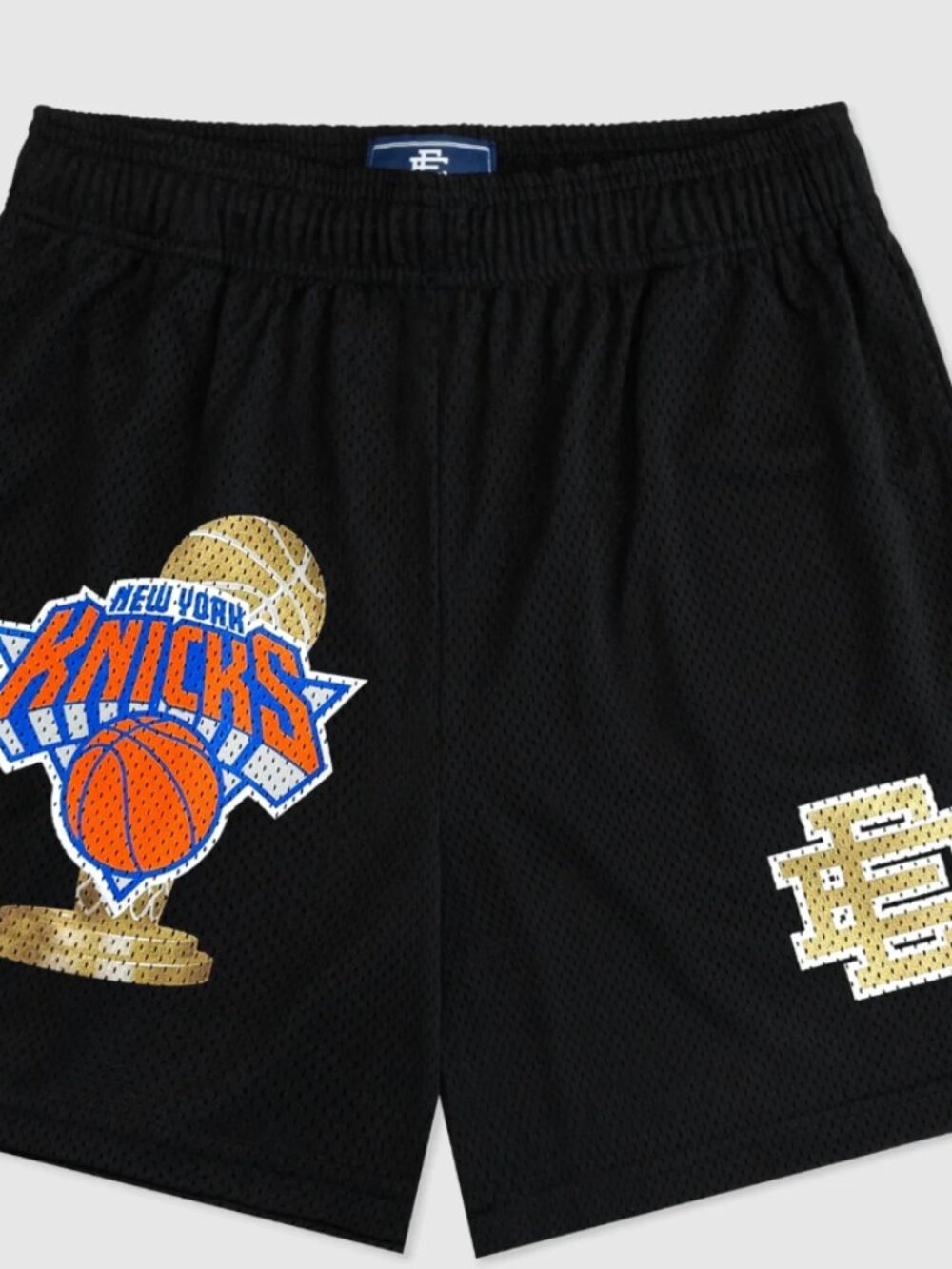 NWT Eric Emmanuel x New York Knicks Black Shorts